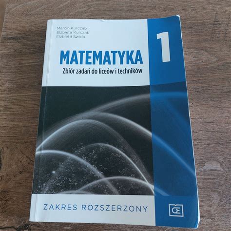 Matematyka Zbi R Zada Zakres Rozszerzony Lublin Olx Pl