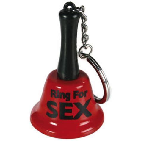 Ring For Sex Bell Keyring PrezzyShop