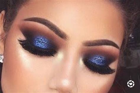 Trending Now Blue Eyeshadow Navy Eye Makeup Navy Blue Makeup Prom