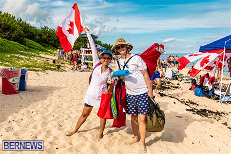 Photo Set Ii Canada Day Celebration At Beach Bernews