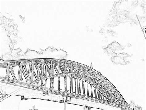 Sydney Harbour Bridge Sketch