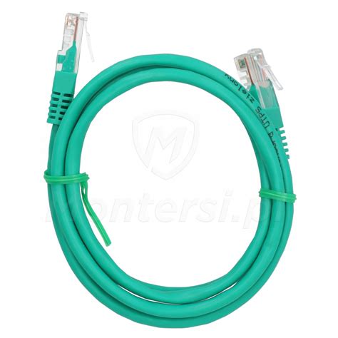 Zielony Patchcord Utp Kat E