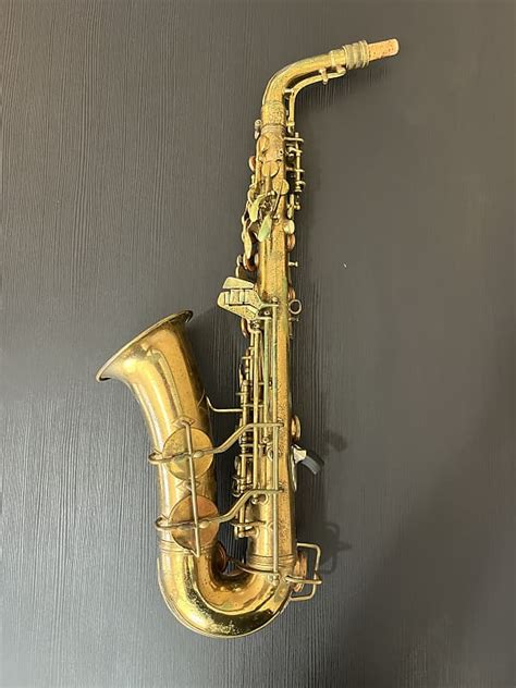 C G Conn Alto Saxophone 1936 Naked Lady Reverb