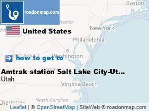 How to get to Amtrak station Salt Lake City-Utah (SLC), UT