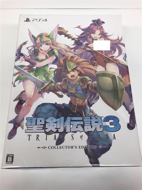 聖剣伝説 3 Trials Of Mana コレクターズエディション Ps4版 ｾｲｹﾝﾃﾞﾝｾﾂﾄﾗｲｱﾙｽﾞｵﾌﾞﾏﾅｺﾚｸﾀｰｽﾞ