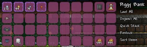 PC - Piggy Bank/Chest Inventory Favoriting | Terraria Community Forums