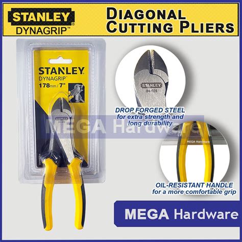 STANLEY Combination Pliers Cutters Dynagrip Diagonal Cutting Long