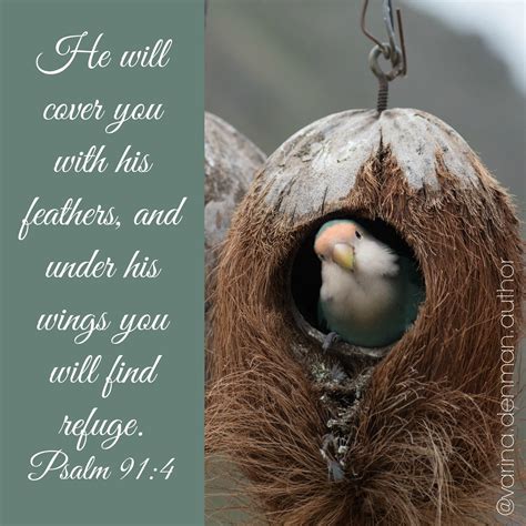 He Will Cover You With His Feathers And Under His Wings You Will Find