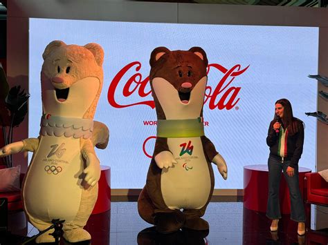 Le Mascotte Di Milano Cortina 2026 Arrivano A Casa Coca Cola