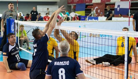 Day Men S Women S Medals Match Reports Paravolley Europe