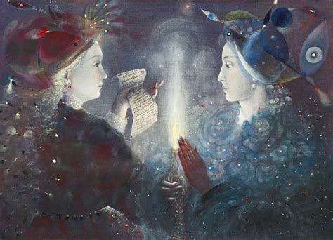 The Art Of Annael Anelia Pavlova The Lit Candle Painting