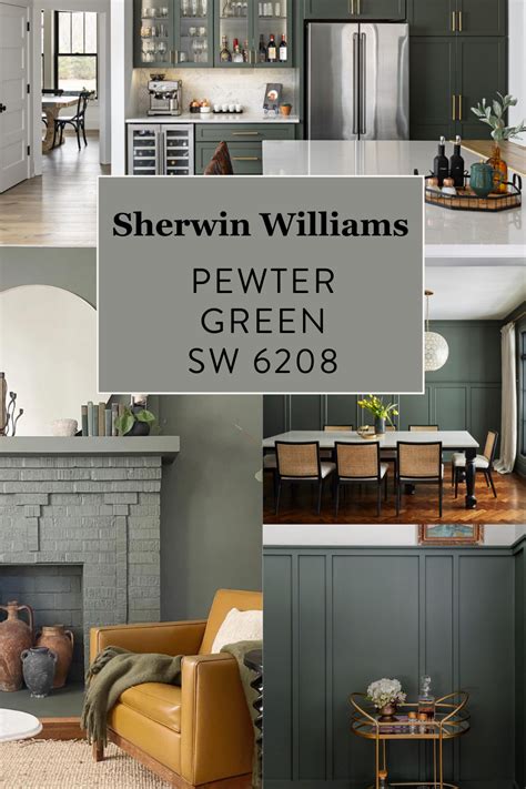 Pewter Green Sw By Sherwin Williams Artofit