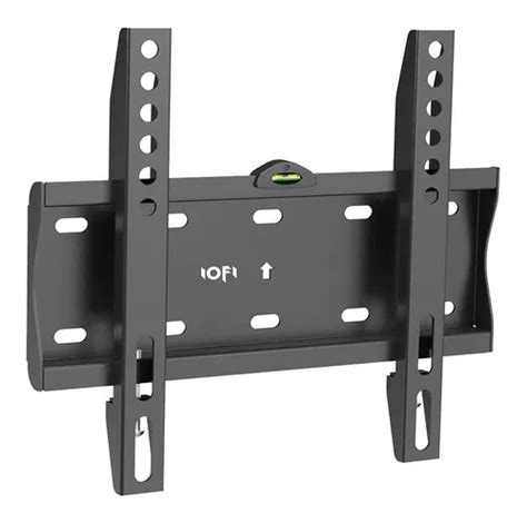 Soporte Para Led Lcd Iofi Fijo Extra Chato 43 42 40 32 Color Negro