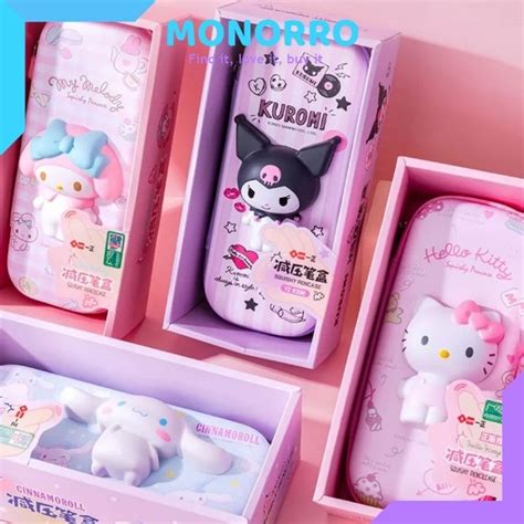 Jual Kotak Pensil Sanrio Squishy Tempat Pensil Sanrio Pencil Case