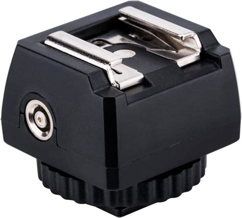 Amazon Flash Standard Hot Shoe Mount Adapter JJC ISO Hot Shoe With PC Female Outlet