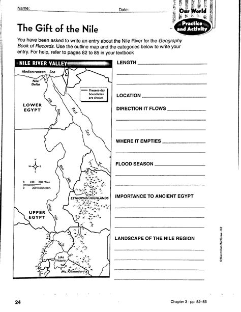 History Worksheets For 6th Grade