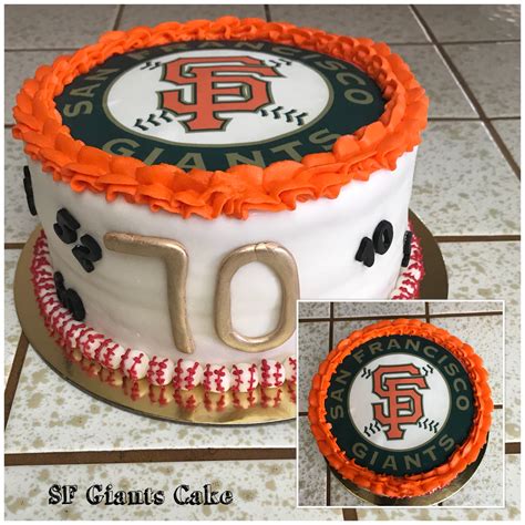 SF Giants Cake In 2024 Giant Cake Cake Birthday Cake