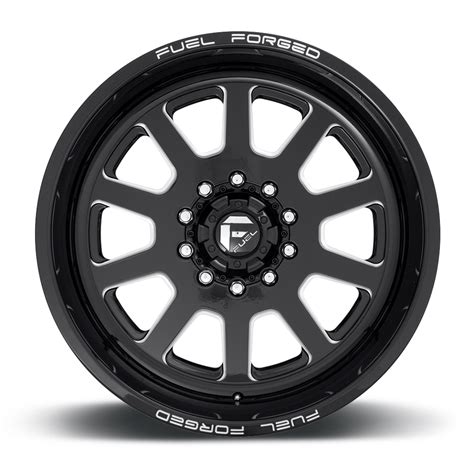 Fuel Dually Wheels FF09D 10 Lug Super Single Front Wheels FF09D