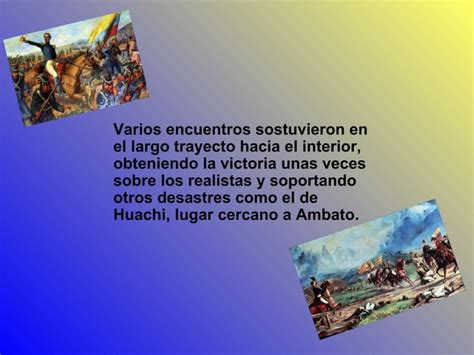 La Batalla De Pichincha Ppt