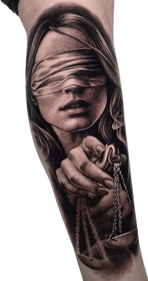 Tattoo Justitia In Tattoo Bilder Frauen Bild Tattoos Justizia