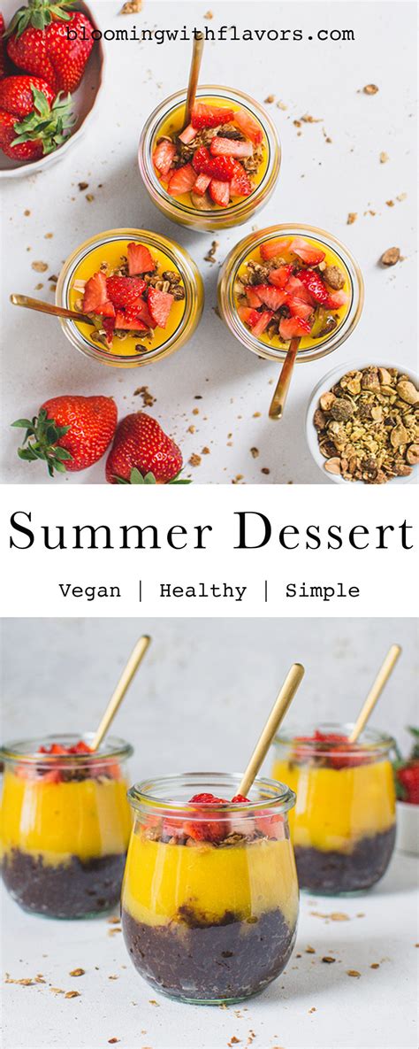 Easy Vegan Summer Dessert