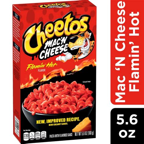 Pack Of Cheetos Mac N Cheese Pasta With Flavored Sauce Flamin Hot Flavor Oz Oz