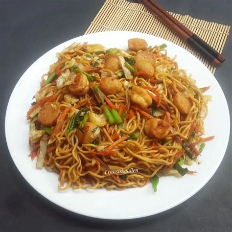 Resep Mie Goreng Seafood Chau Miean Dari Fransiskaailen