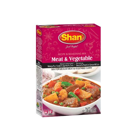 Shan Meat And Vegetable Curry Masala Top Op Foods