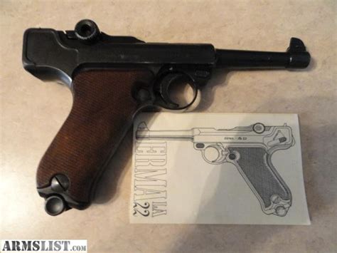 Armslist For Saletrade Erma German Luger In 22lr