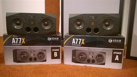 Wts Adam Audio A77x Active 3 Way Studio Monitor Pair