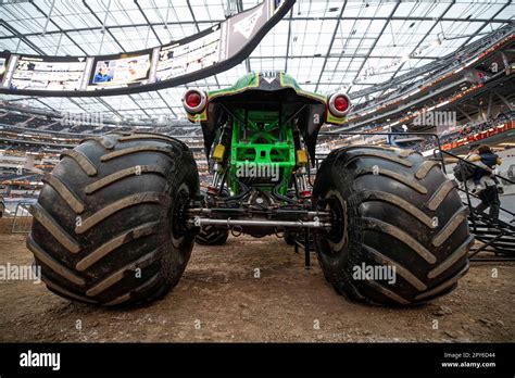 Grave Digger Driven By Driver Tyler Menninga At The Pit Party Which Allowed Fans To Meet And