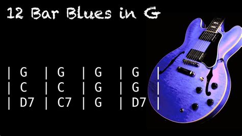 12 Bar Blues Backing Track In G New For 2022 Youtube