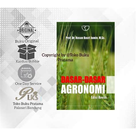 Jual Dasar Dasar Agronomi Hasan Basri Ori Shopee Indonesia