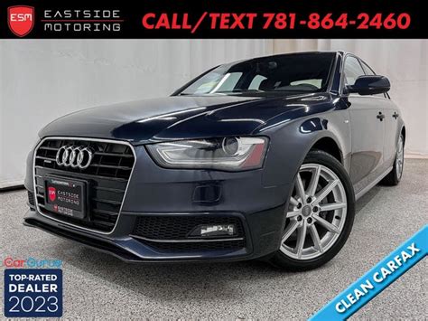 2014 Edition 2 0t Quattro Prestige Awd Audi A4 For Sale In Providence Ri Cargurus