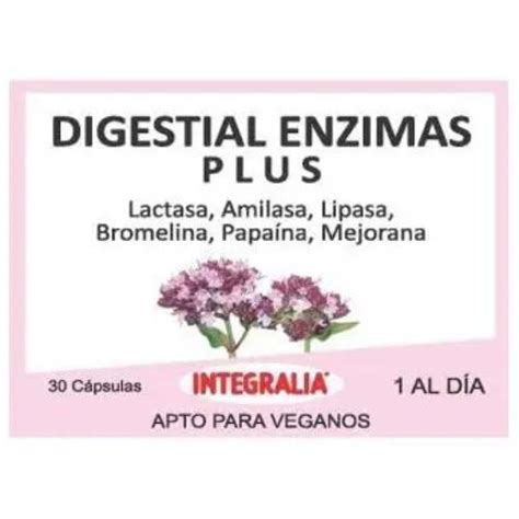 Digestial Enzimas Plus Integralia 30cáp Dietética Salvia