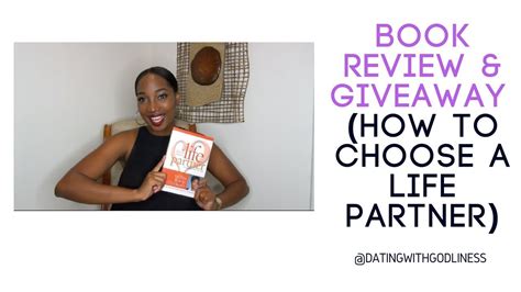 Book Review And Giveaway How To Choose A Life Partner Youtube