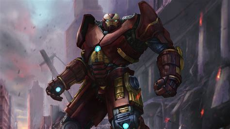 Hulkbuster Artwork 4k Hd Superheroes Digital Art Artist Behance