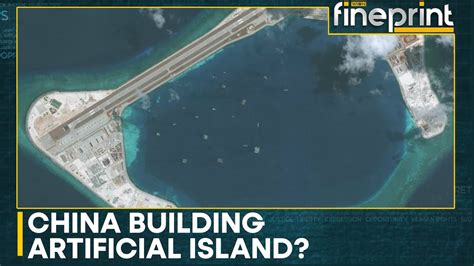 China Building An Artificial Island Philippines Pushes Back Against