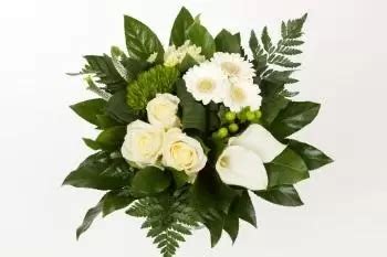 Boeket Witte Bloemen Klein Tuincentrum Thiels