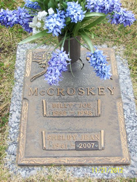 Shelby Jean Mclemore Mccroskey 1941 2007 Find A Grave Memorial