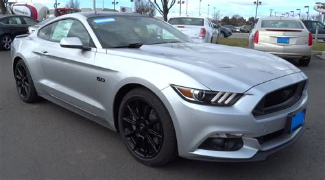 Ingot Silver 2016 Ford Mustang Gt Fastback