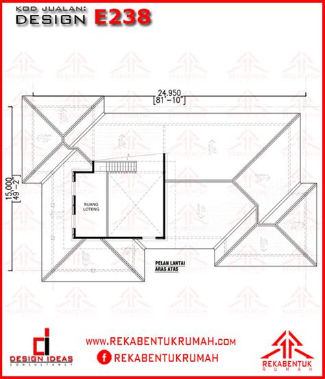 Design Rumah E Pelan Rumah Banglo Tingkat Bilik Kaki