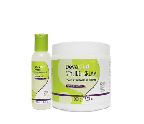 Deva Curl Styling Cream G E Ang Ll Light Gel Ml Kit De