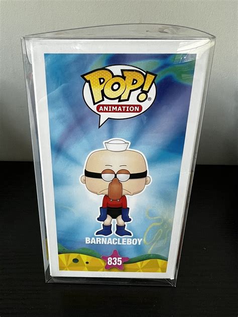 Funko Pop Spongebob Barnacleboy Comic Con Exclusive 835 Wprotector New 889698506731 Ebay