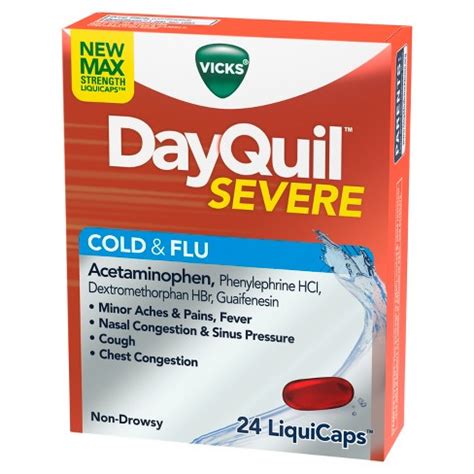 Dayquil Severe Cold Flu Ml Vicks Nett Pharmacy Limited