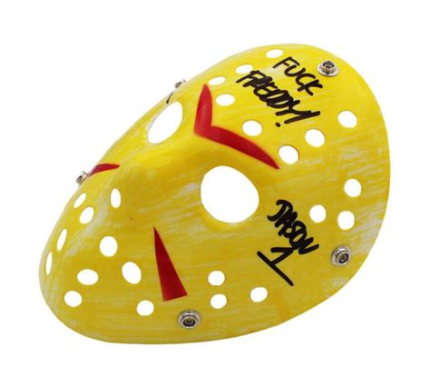 Ari Lehman Signed Friday The 13th Mask Inscribed Jason 1 And F
