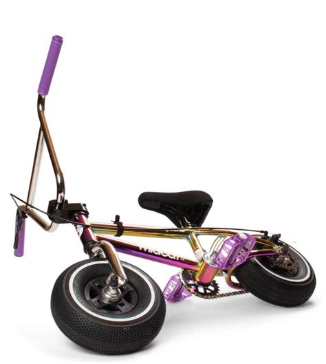 Wildcat Mini Bmx Royal Original 2A With Brake Rainbow Purple