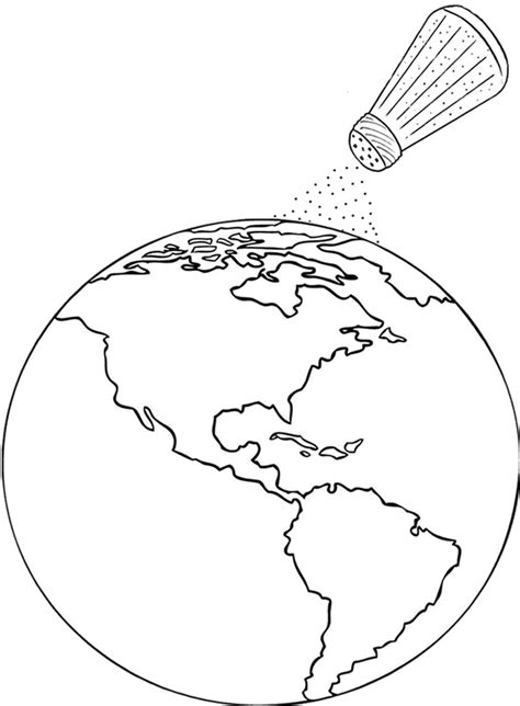 Salt of the Earth Coloring Page | Sermons4Kids