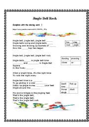 Jingle Bells Rock ESL Worksheet By Soto Andrea23