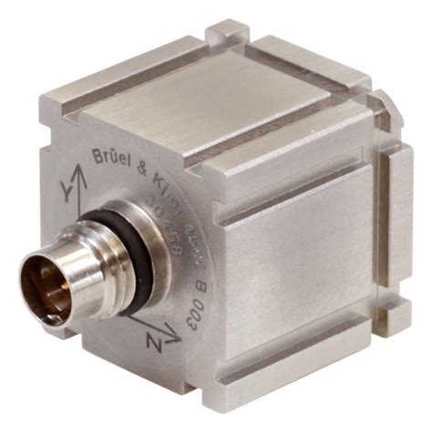 B K Type B Miniature Triaxial Piezoelectric Ccld Accelerometer